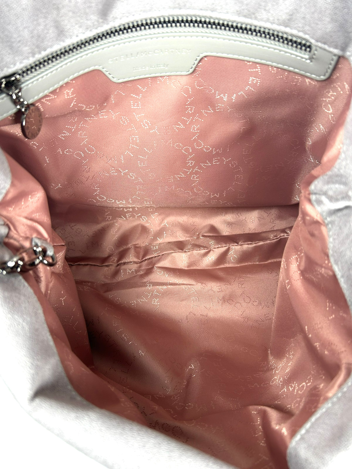 Stella McCartney Falabella Fold-over Tote Shoulder Bag Dark Gray UK 128778