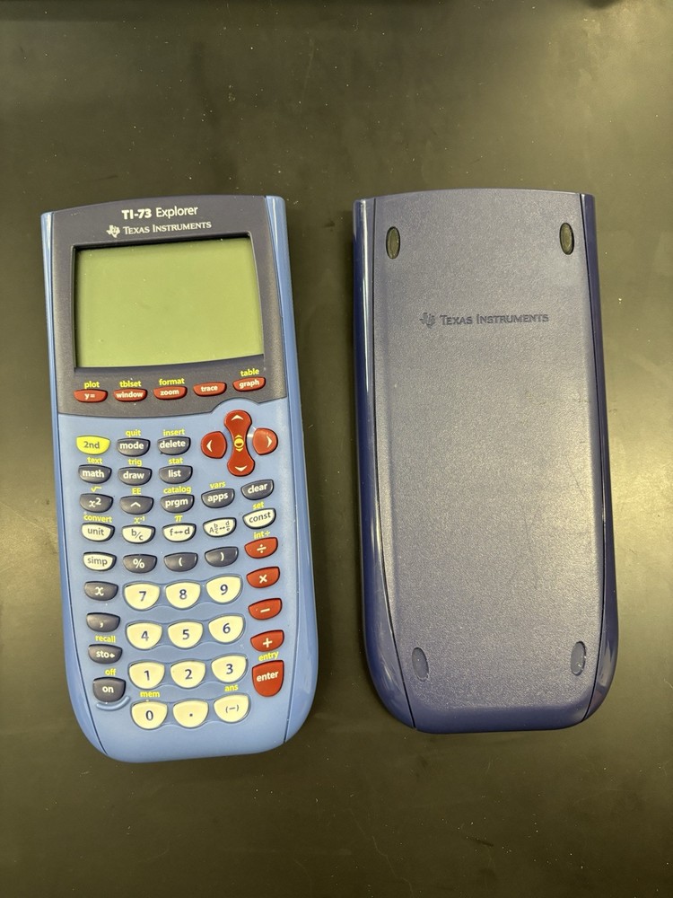 Texas Instruments TI-73 Explorer Graphing Calculator. Tested And Working