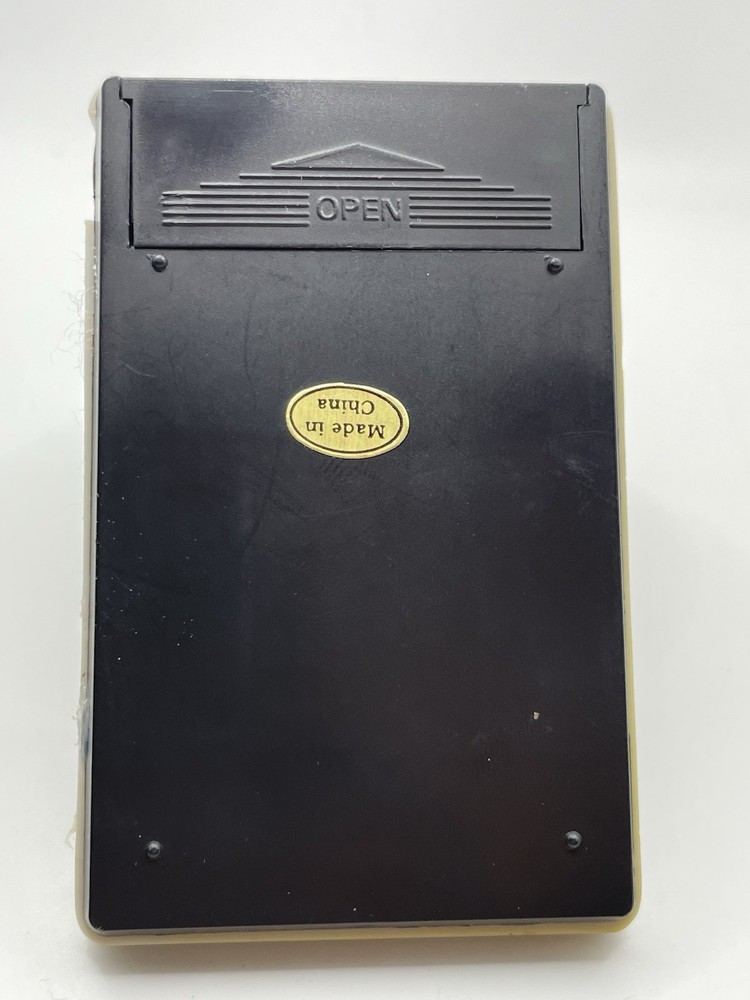 Computerized calculator 8821 alarm clock sharpener nerd vintage geek Untested