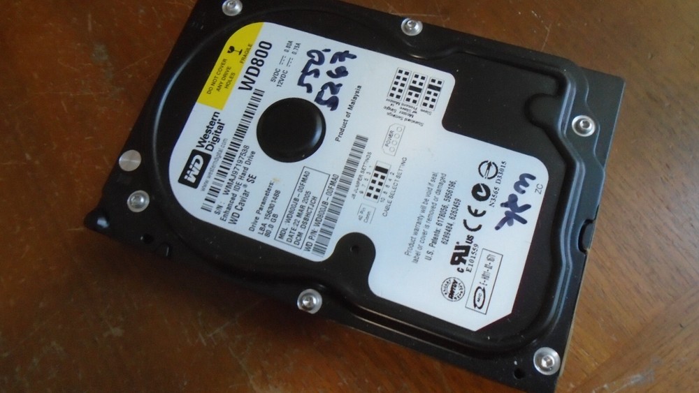 Inter-tel Intertel 550.5267 Hard Drive HDD Phone System Windows 2000