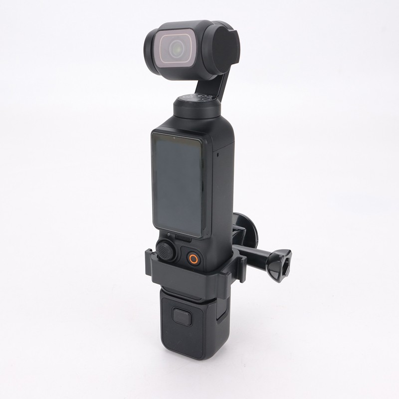 For DJI OSMO Pocket3 Camera Adapter Mini Bracket Extension Bezel w/Backpack Clip