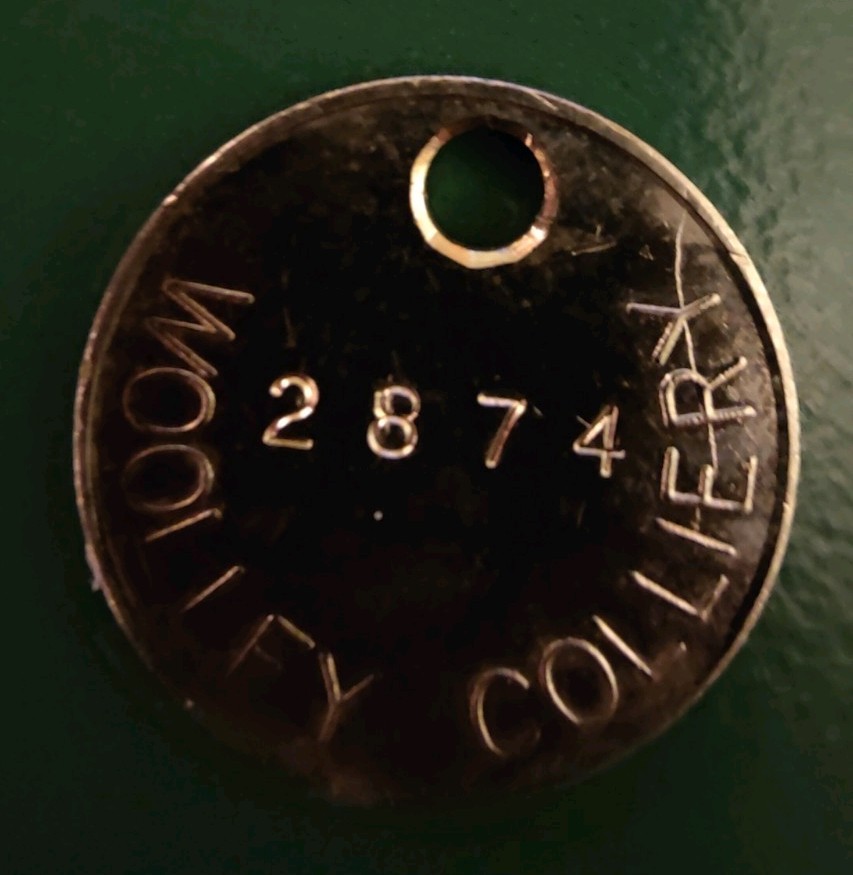 Woolley Colliery Pit Check Marked Woolley Colliery 2874