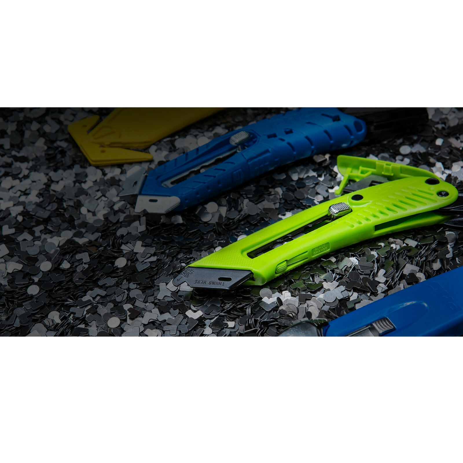 Pacific Handy Cutter S5 Safety Cutter - 3-in-1 Tool with Metal Fixed Guard 1/EA