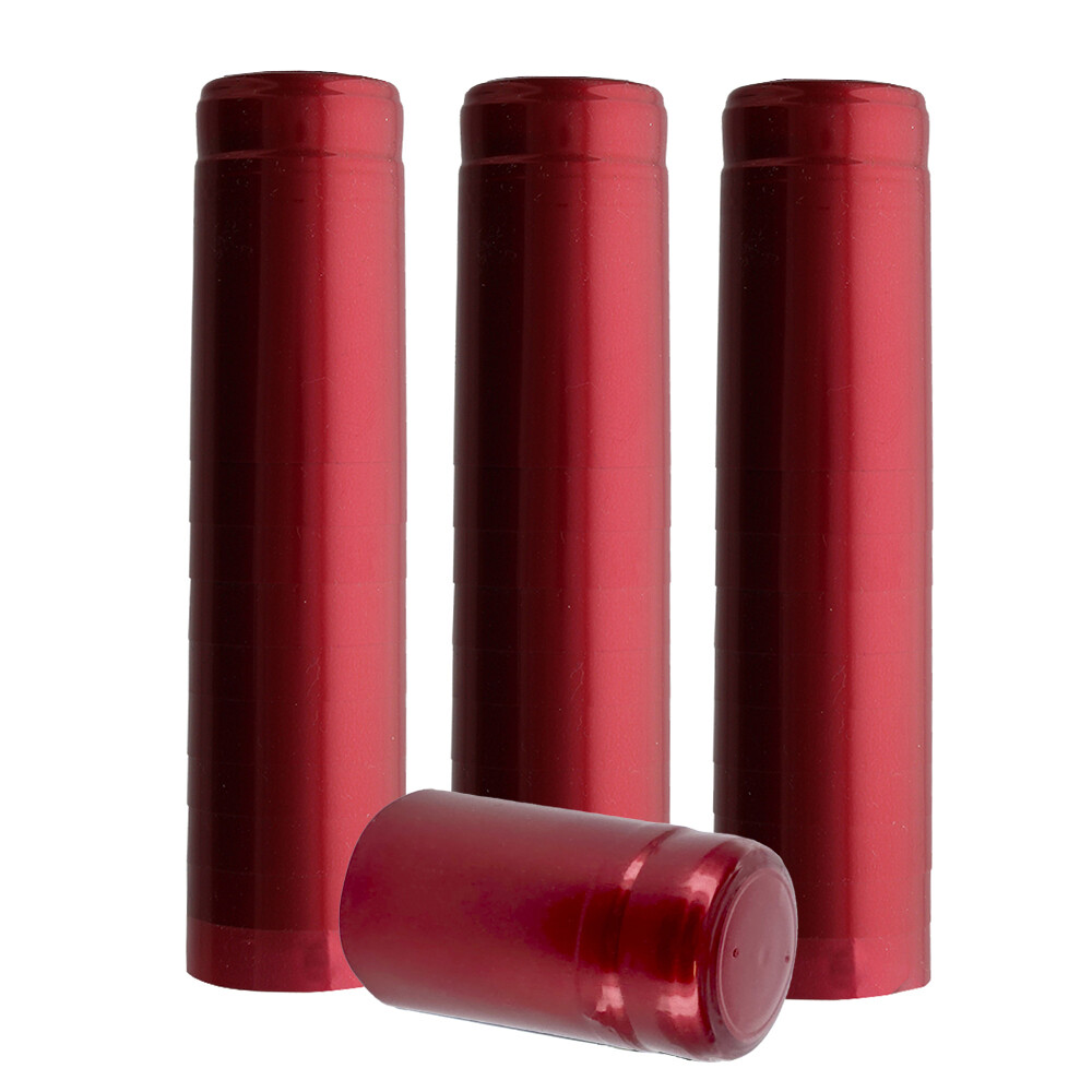 Home Brew Ohio Metallic Ruby Red PVC Shrink Capsules 30 count
