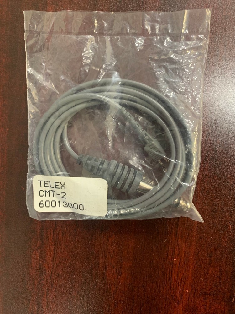 Telex CMT-2  1/4" Straight Std Plug 6.3mm Telethin® Cord