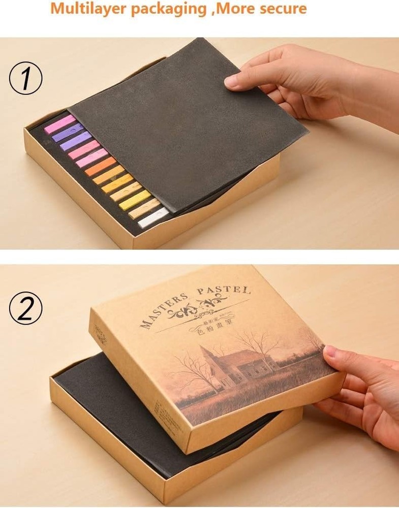 Non Toxic Soft Pastels Art Chalk Set