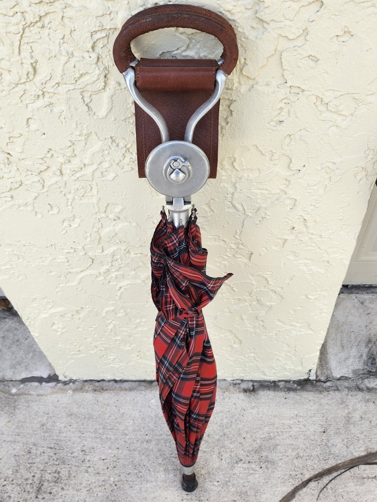 Golf Umbrella w/ Leather Seat