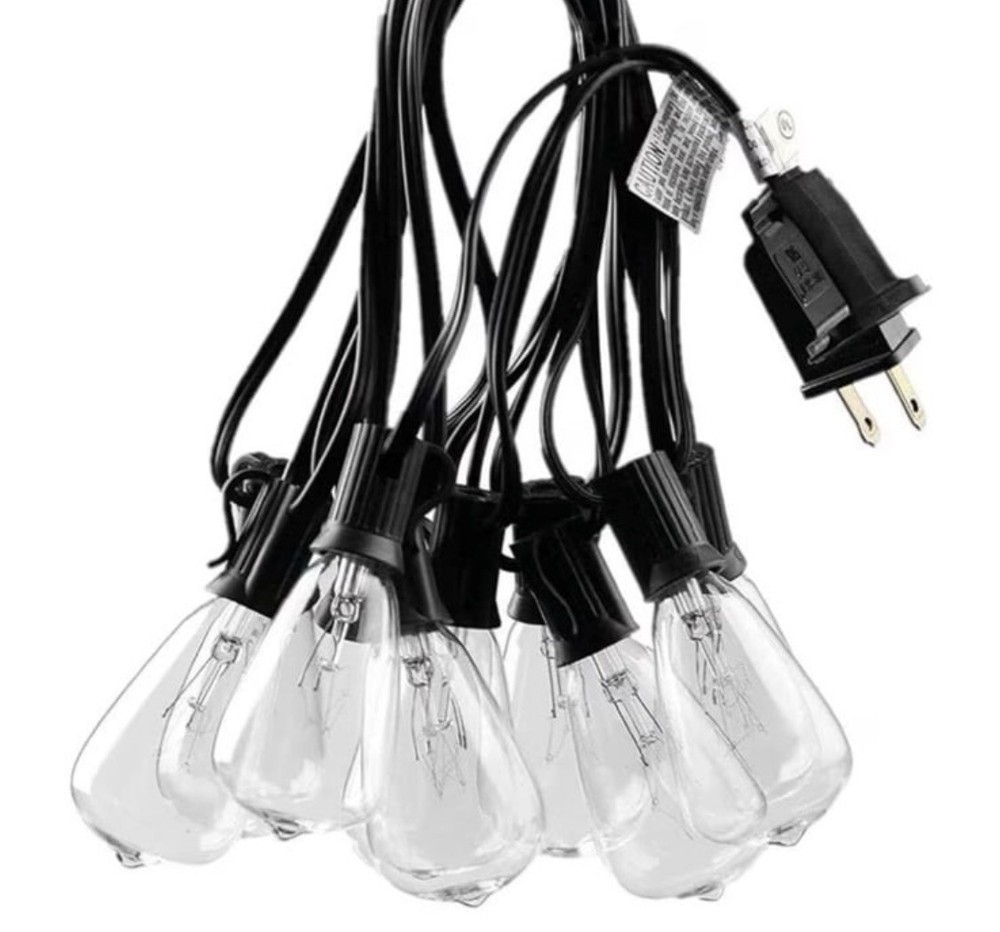 SUNFORCE SOLAR LED String Light 15 BULBS REPLACEMENT LIGHTS ONLY DUSK TO DAWN