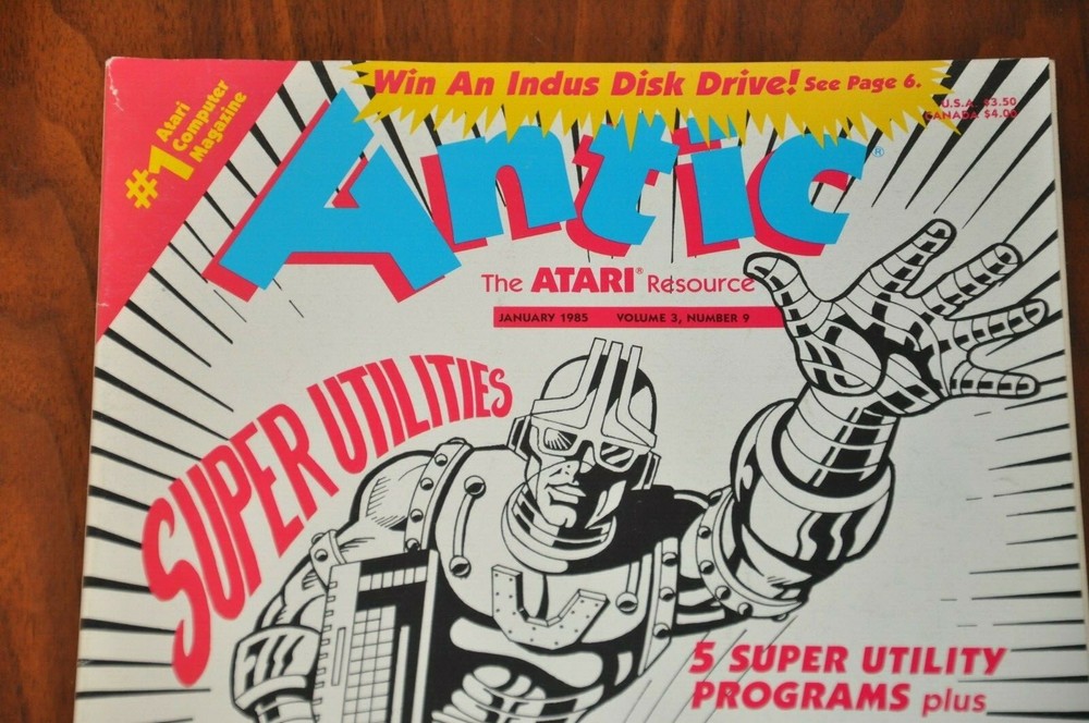 Antic - The ATARI Resource (Volume 3 Number 9, January 1985)