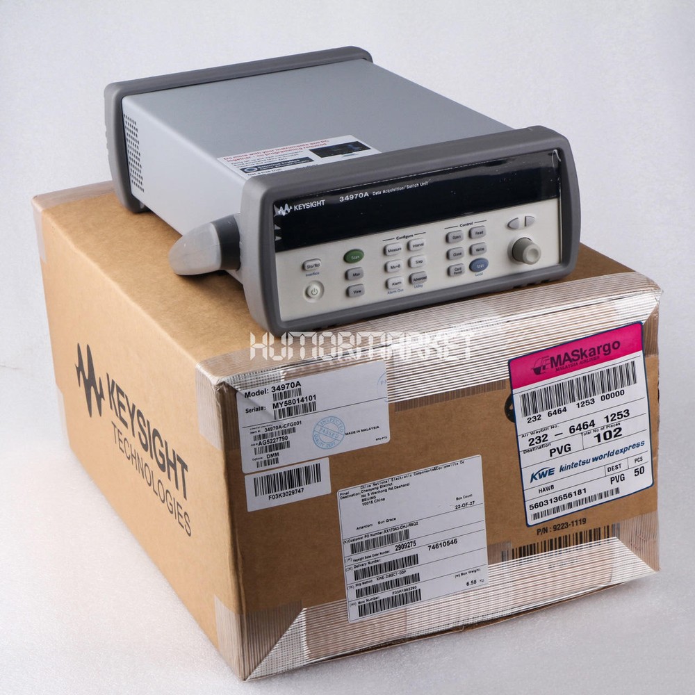 ONE NEW keysight 34970A data acquisition switch 34970A