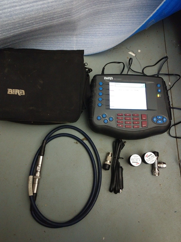 Bird Site Analyzer Model SA-2500EX with case and extras