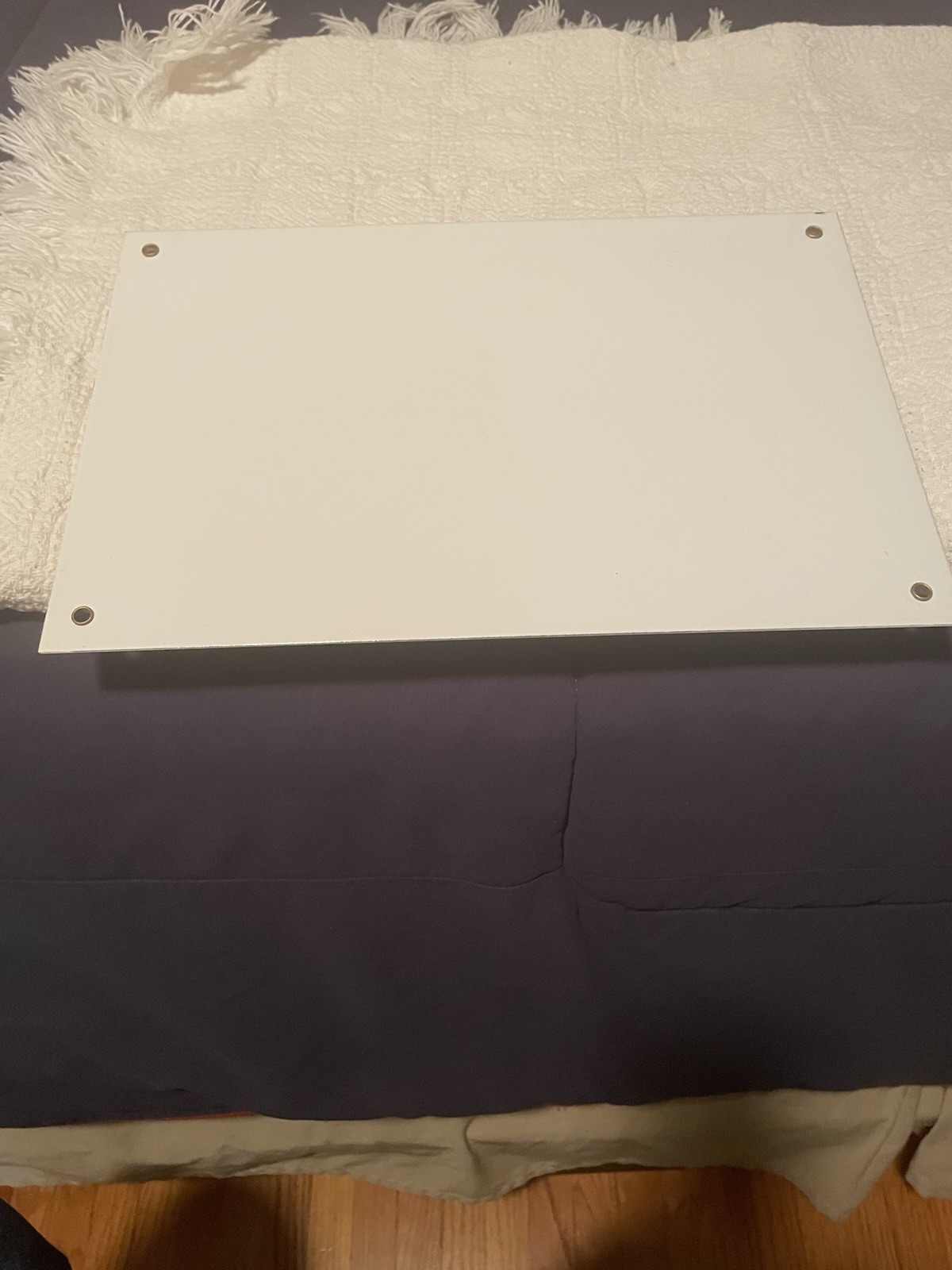 Vintage Harley Davidson Motorcycle Parts Service Metal Porcelain Sign 12x8” NOS