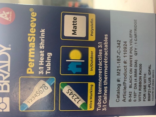 M21-187-C-342  BRADY