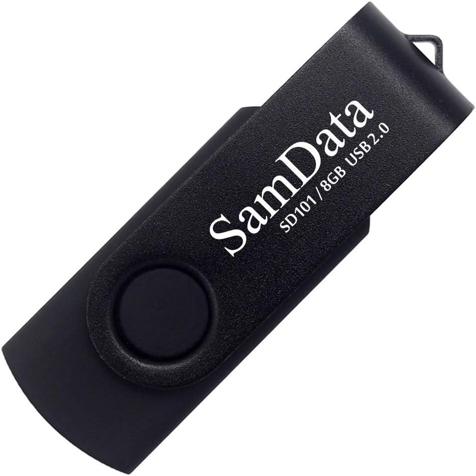 8GB USB Flash Drives 2 Pack with LED Indicator - Reliable Data Backup Solution