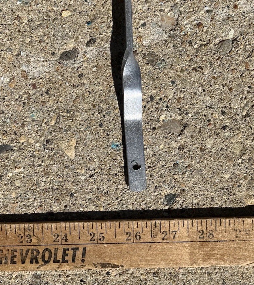 Vintage MCM Aluminum Screen Storm Door Grill Guard 33 1/2 x 26 LOOK!