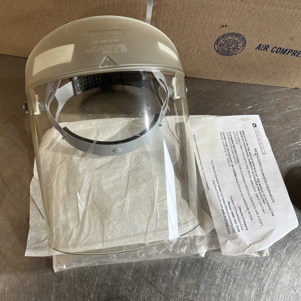 OBERON OB-S FF-071AF Protective Faceshield Nos Surplus