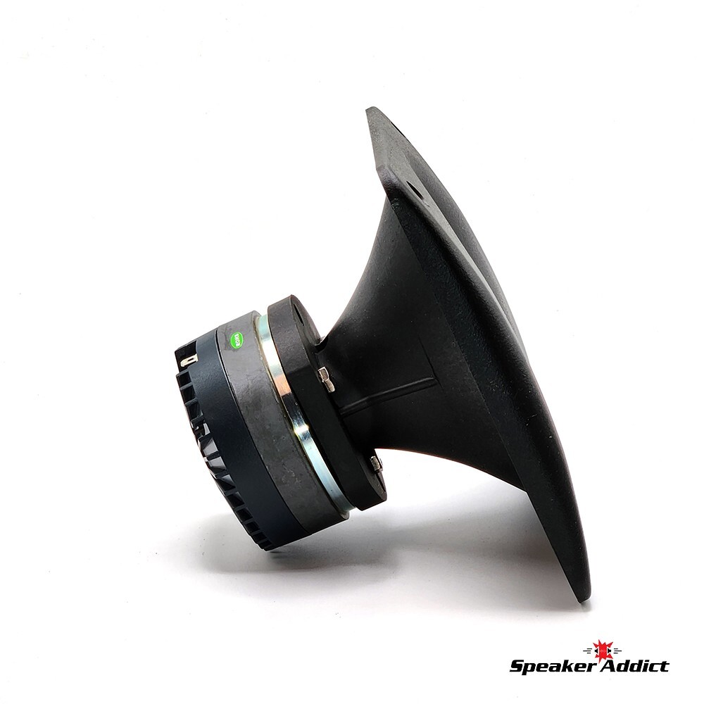PAIR - Compression Driver Horn Tweeter Elliptical 7x7 waveguide 1.3" 8ohm Ti dia
