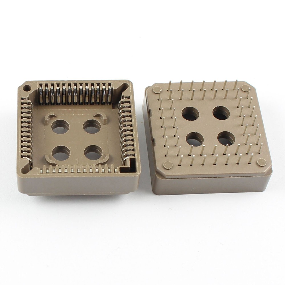 5Pcs New PLCC52 PLCC 52 Pin DIP IC Socket Adapter PLCC Converter