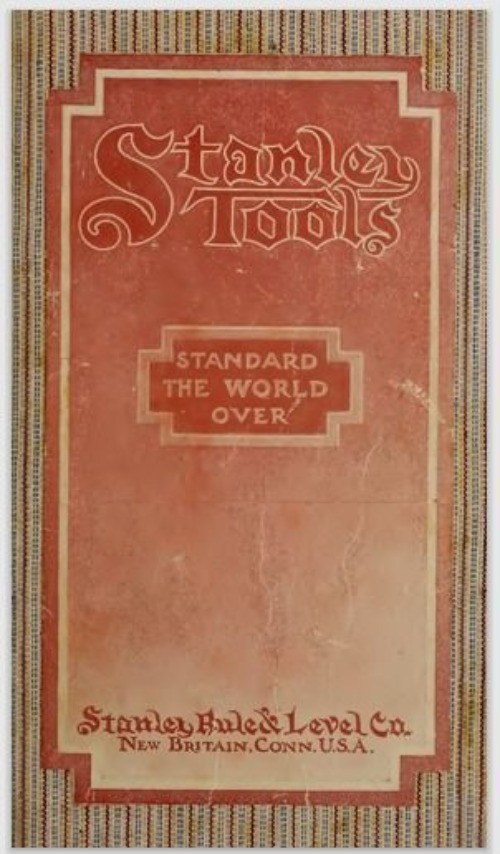 Stanley Tools Catalog  for Year 1900 29 pages