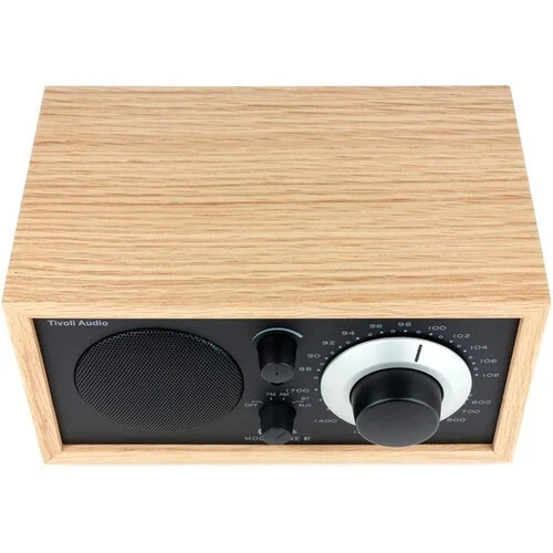 Tivoli Audio Model One Bluetooth AM/FM Radio (Oak/Black) new open box