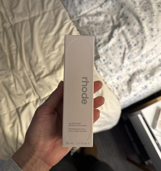 NIB 100% Authentic rhode Glazing Mist Hydrating Face Spray,2.7oz/80ml