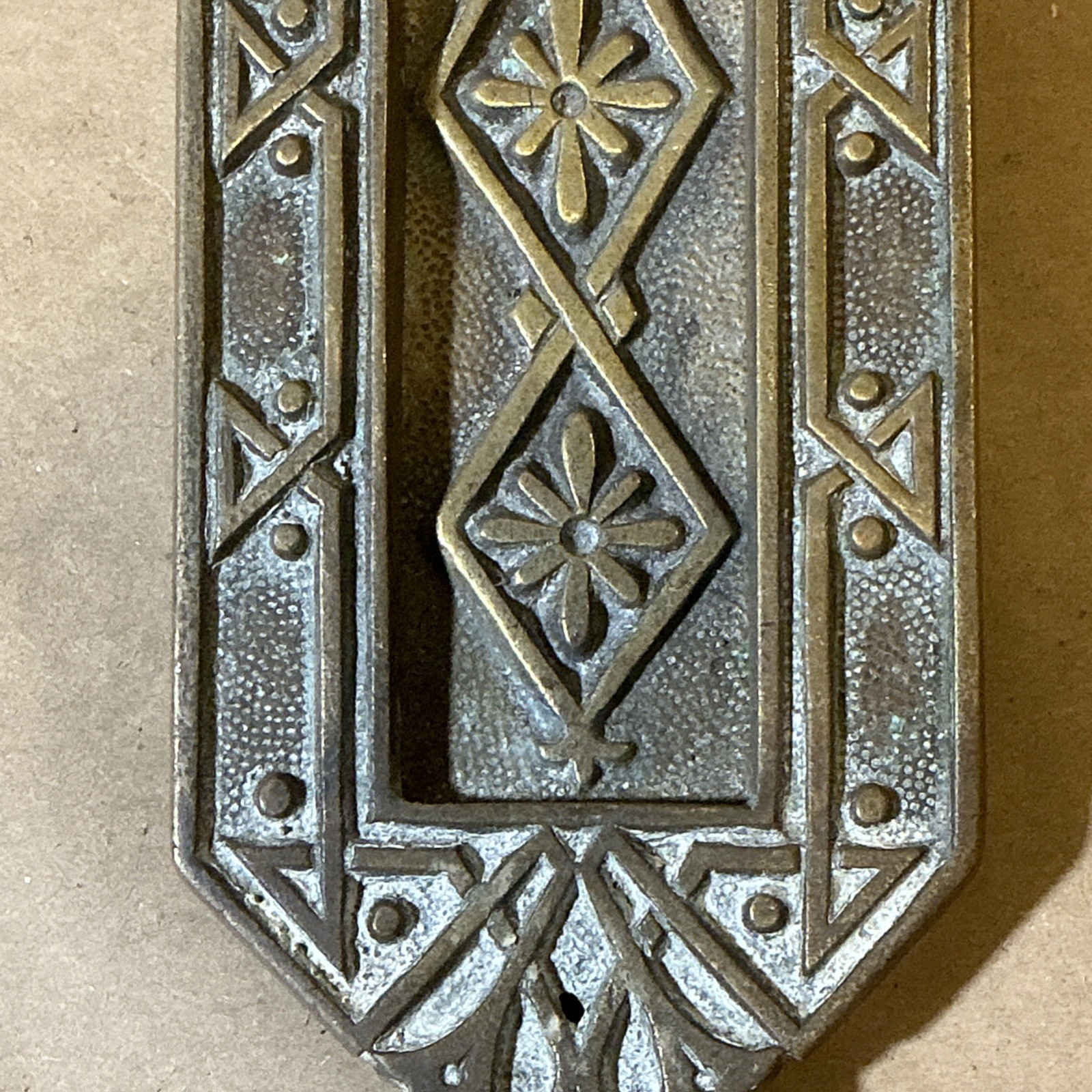 Antique Brass Letter Slot As Is INV-JDH12