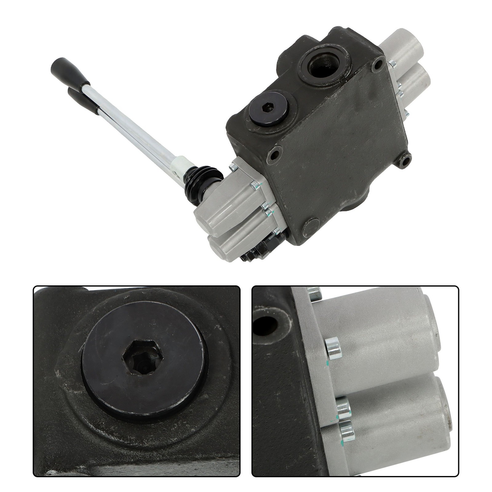 2 Spool Hydraulic Control Valve 32 GPM 3600PSI Open Center