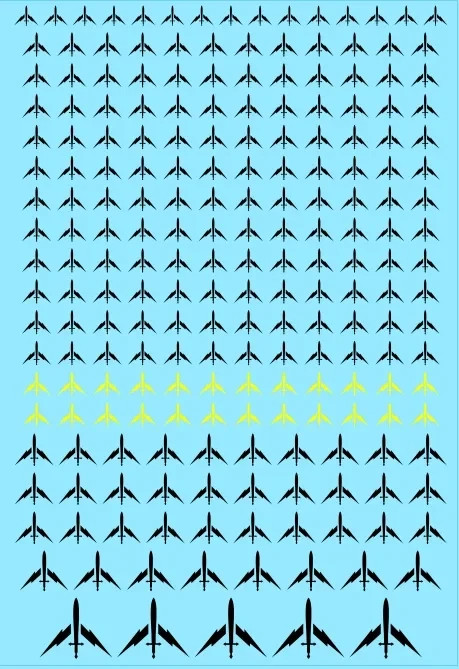 A6 - Storm Duellists Transfer Sheet