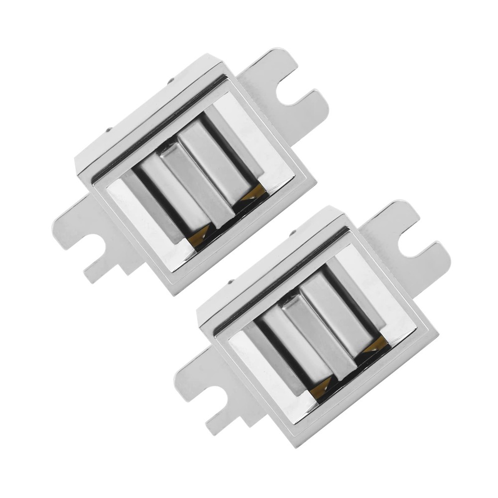 C3 Power Window Switch 1Pair Compatible with 1968-1982 Corvette Chrome