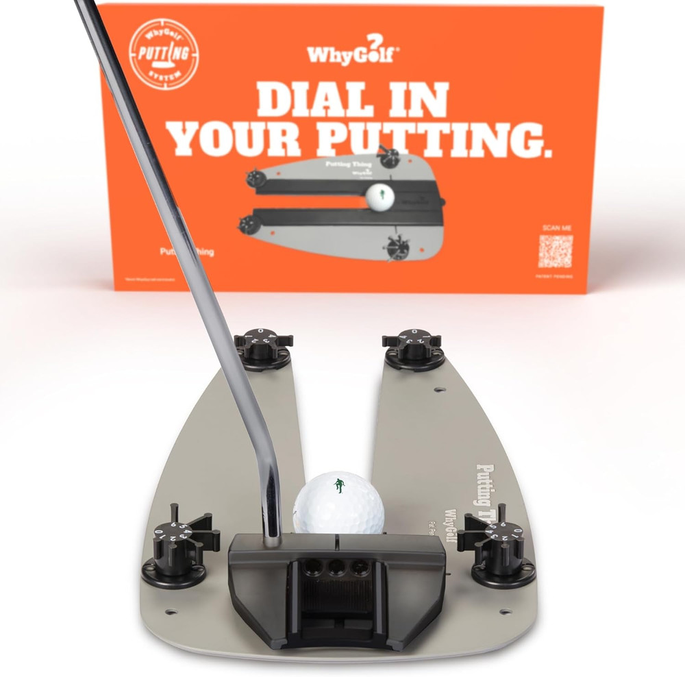 Putting System & Putting Thing – Golf Training Aid for Stroke, Accuracy & Green