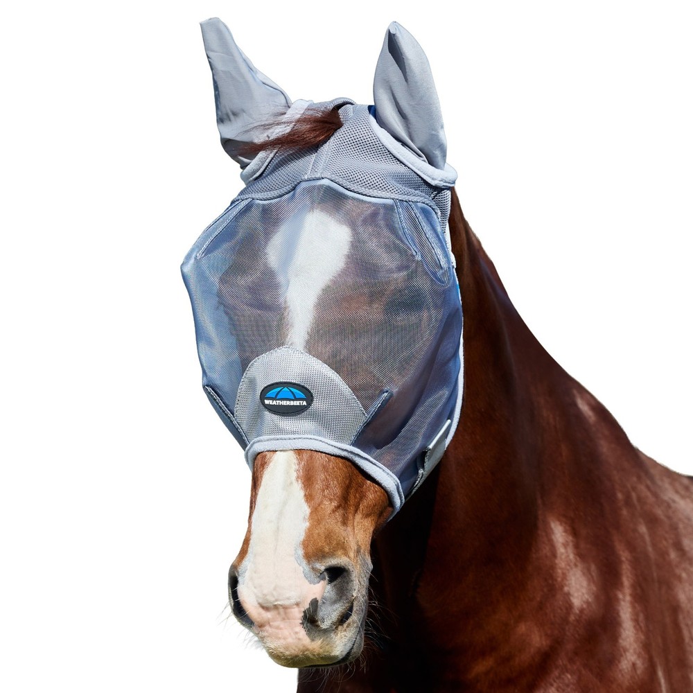WEATHERBEETA COMFITEC DURABLE MESH FLY MASK WITH EARS