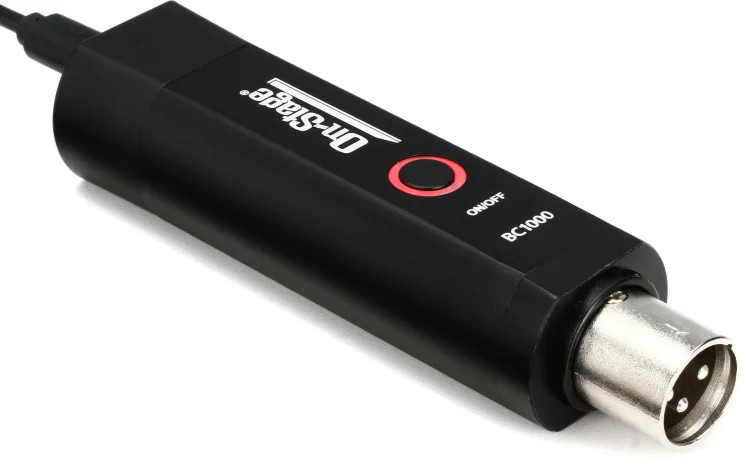 On-Stage Stands BC1000 XLR Bluetooth Receiver