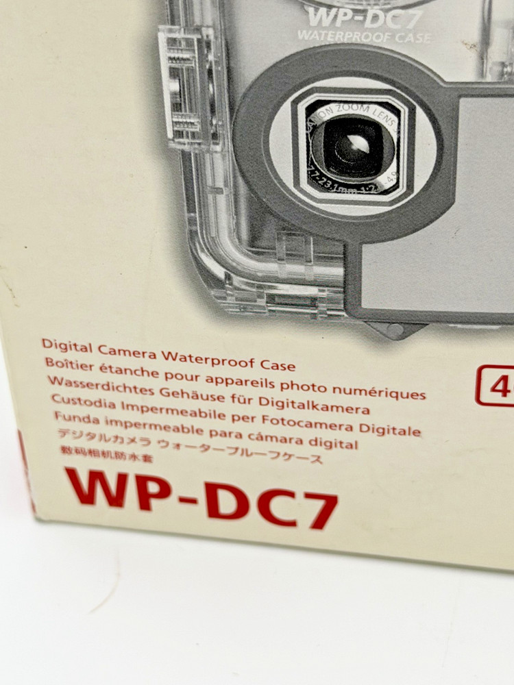 Cannon Digital Camera Clear Waterproof Case WP-DC17 40m /130ft