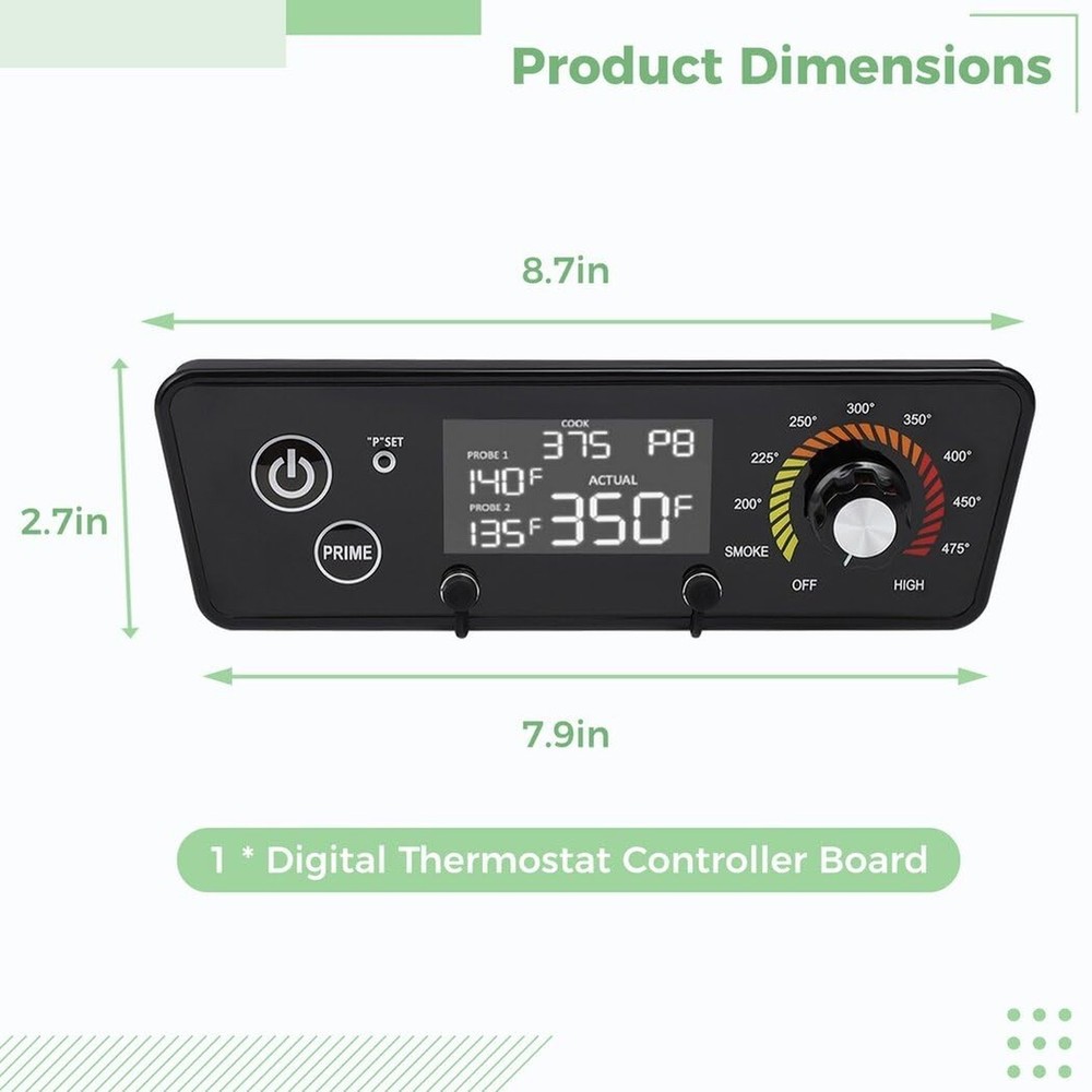 Digital Thermostat Pit Boss Control Board, Temperature Control Board Replacem...