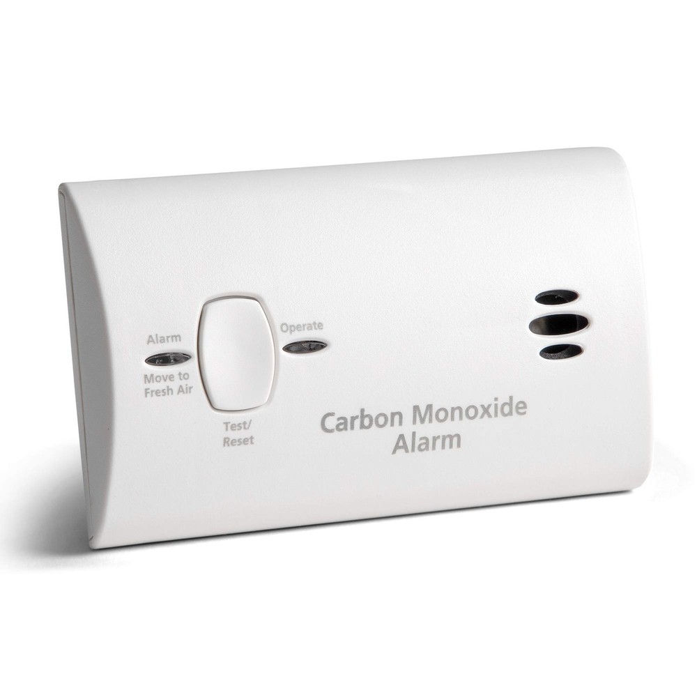 Kidde Carbon Monoxide Detector, AA Battery Powered, Portable 1 Pack, White