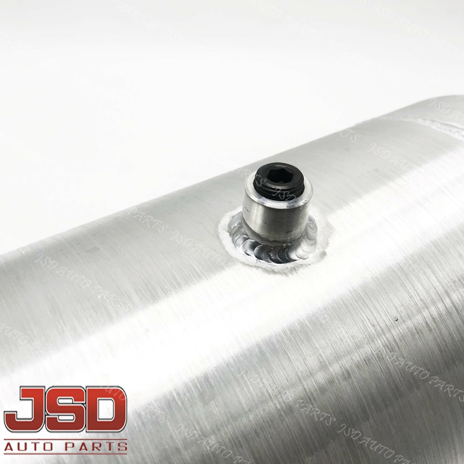 NEW Center Fill 3.25 Gallon 8" x16" Spun Aluminum Gas/Fuel Tank 3/8 NPT Outlet