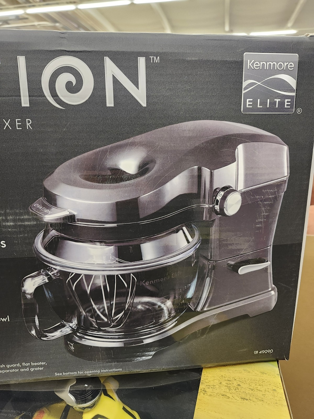 Kenmore Elite Silver 5 qt 10 speed Stand Mixer