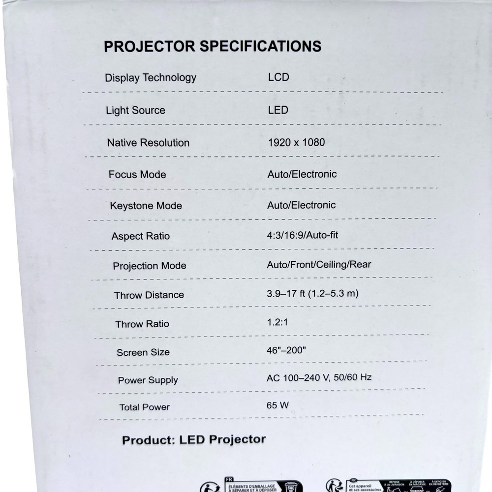 iSinbox Netflix-Licensed Smart Projector AC311