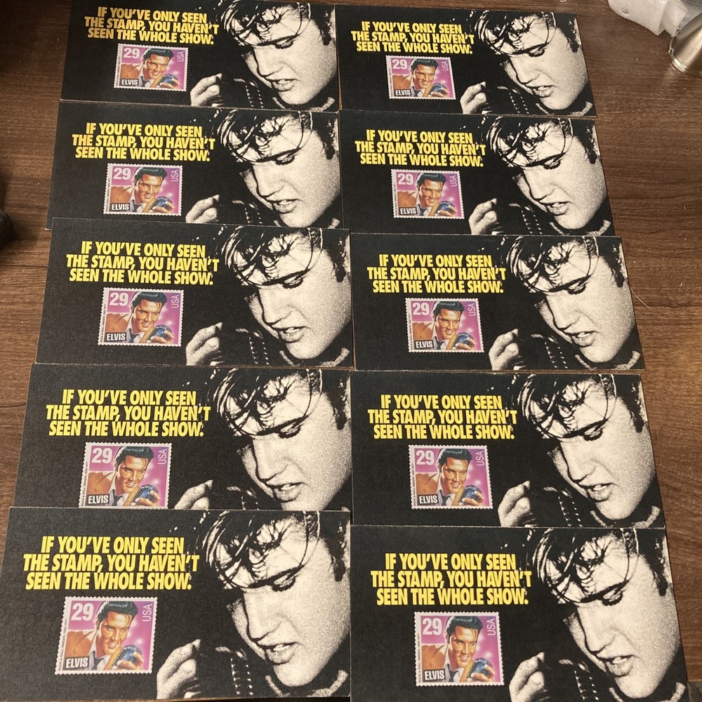 10! 1993 United States Postal Service Limited Edition Elvis Collection Order Set