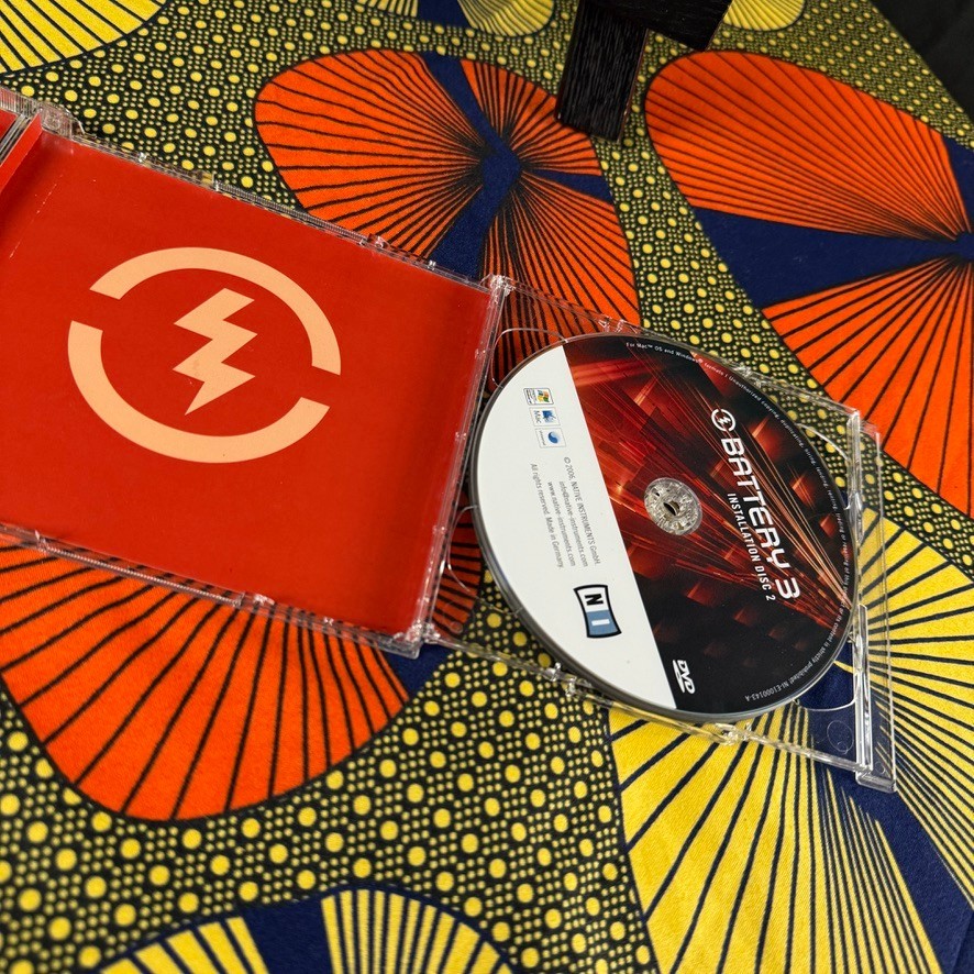 Native Instruments Battery 3 Installation DVD Windows XP Mac OS X