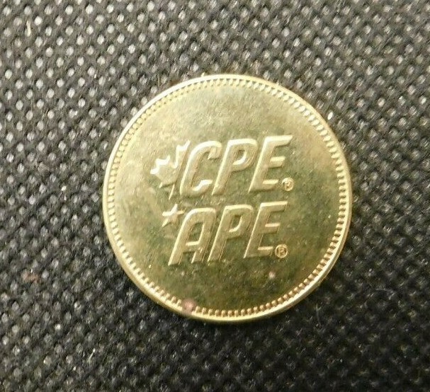 CANADA CPE APE PARKING TOKEN! e840XNS2