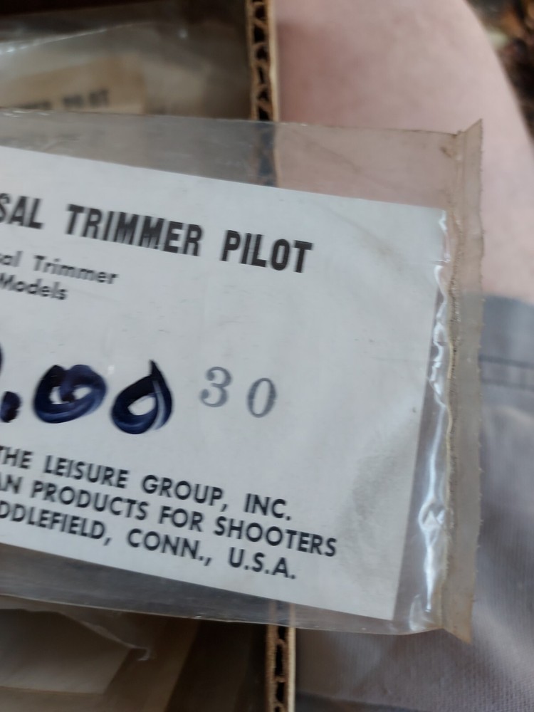 LYMAN Universal Trimmer Pilot 30