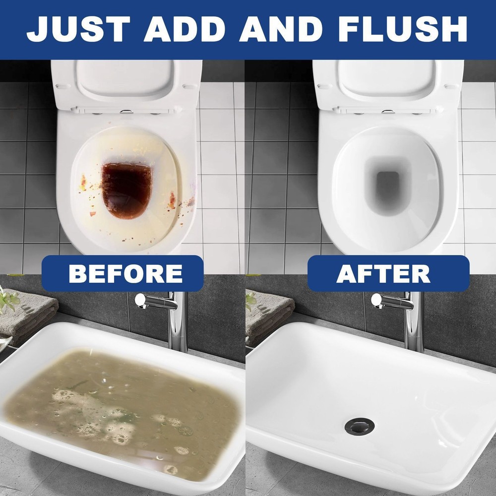 Pipe Dredging Powder – Kitchen Bathroom Blockage Cleaning Dredging Agent 🧹