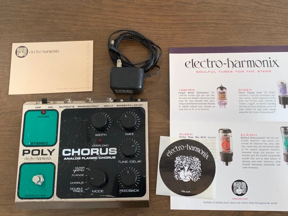 POLY CHORUS Electro-Harmonix Kurt Cobain