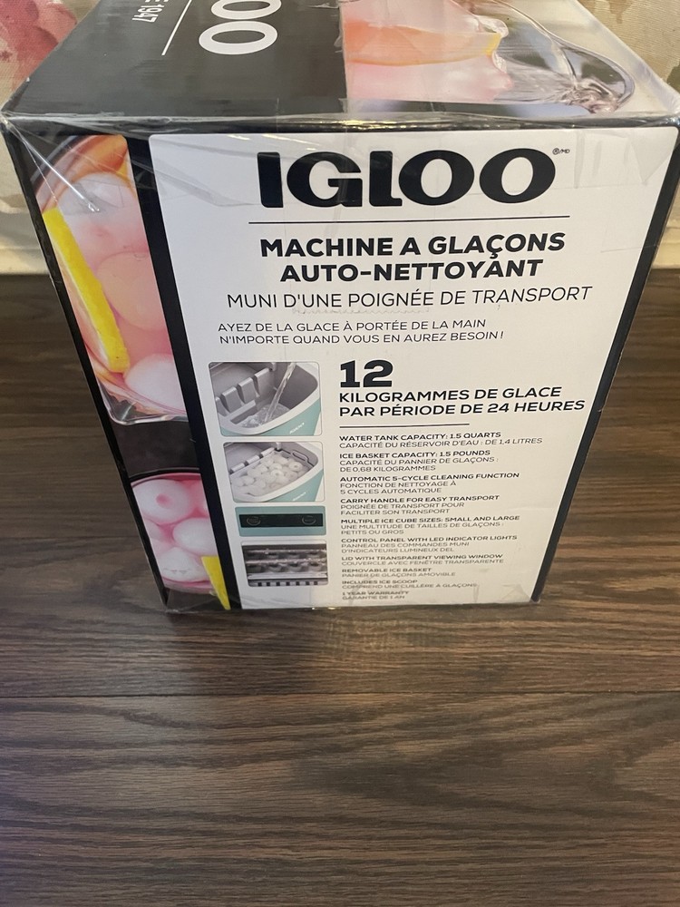 Igloo IGLICEB26HNAQ Automatic Self-Cleaning Portable
