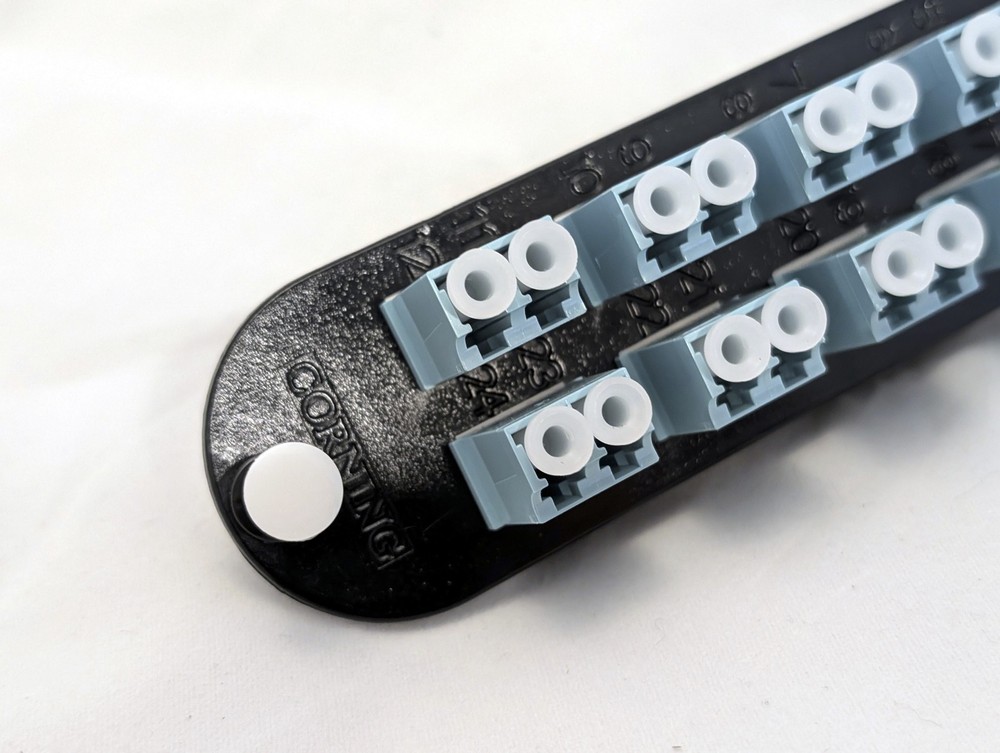 Closet Connector Housing Panel, Ceramic/Composite, Aqua, 24 Connectors