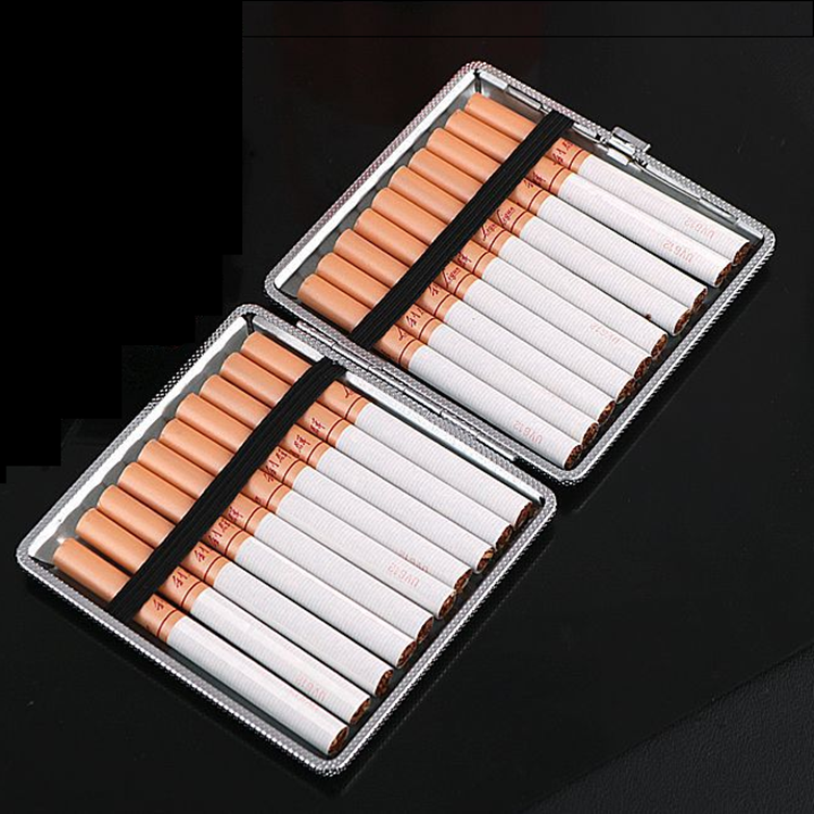 Leather Cigarette Case PU Holder