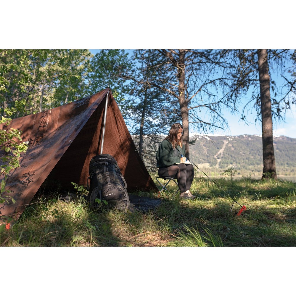 Light-Duty Rip-Stop Tarp 8' x 10' Brown