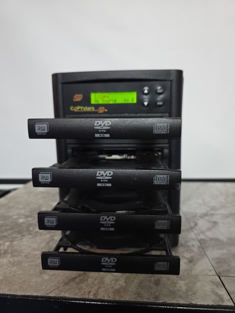 UNTESTED Copystars CD/DVD Duplicator 1-3 Target