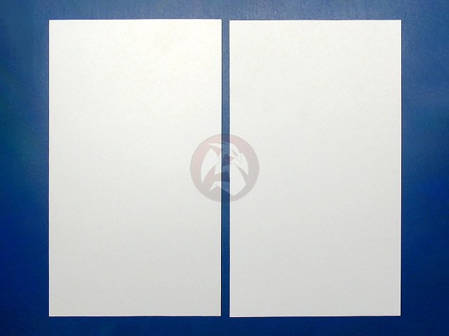 Plus Model Polystyrene Plastic Sheet (1.0mm thick, 190mm x 110mm) (2 plates) 073